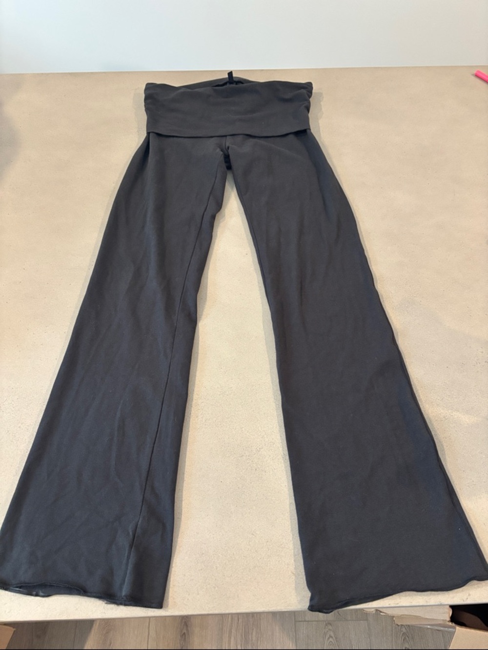 SKIMS Cotton Jersey Foldover Pant - Picture 5 of 8